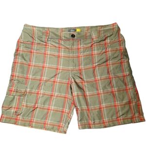 Cabela's Ladies Plaid Cargo Hiking Shorts